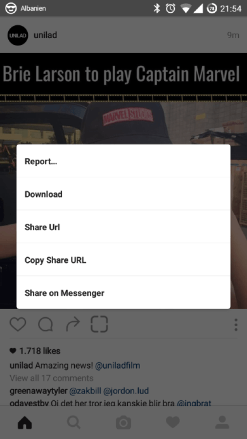 Instagram v10.7.0 Black Mod APK - ShareSpark.net
