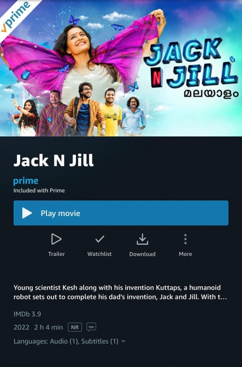 Jack N Jill PrimeVideo