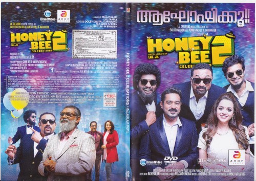 Honey Bee 2 (2017)_Malayalam_DVD_Cover