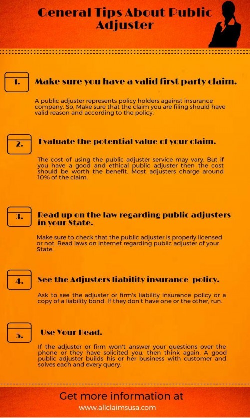 General Tips About Public Adjuster